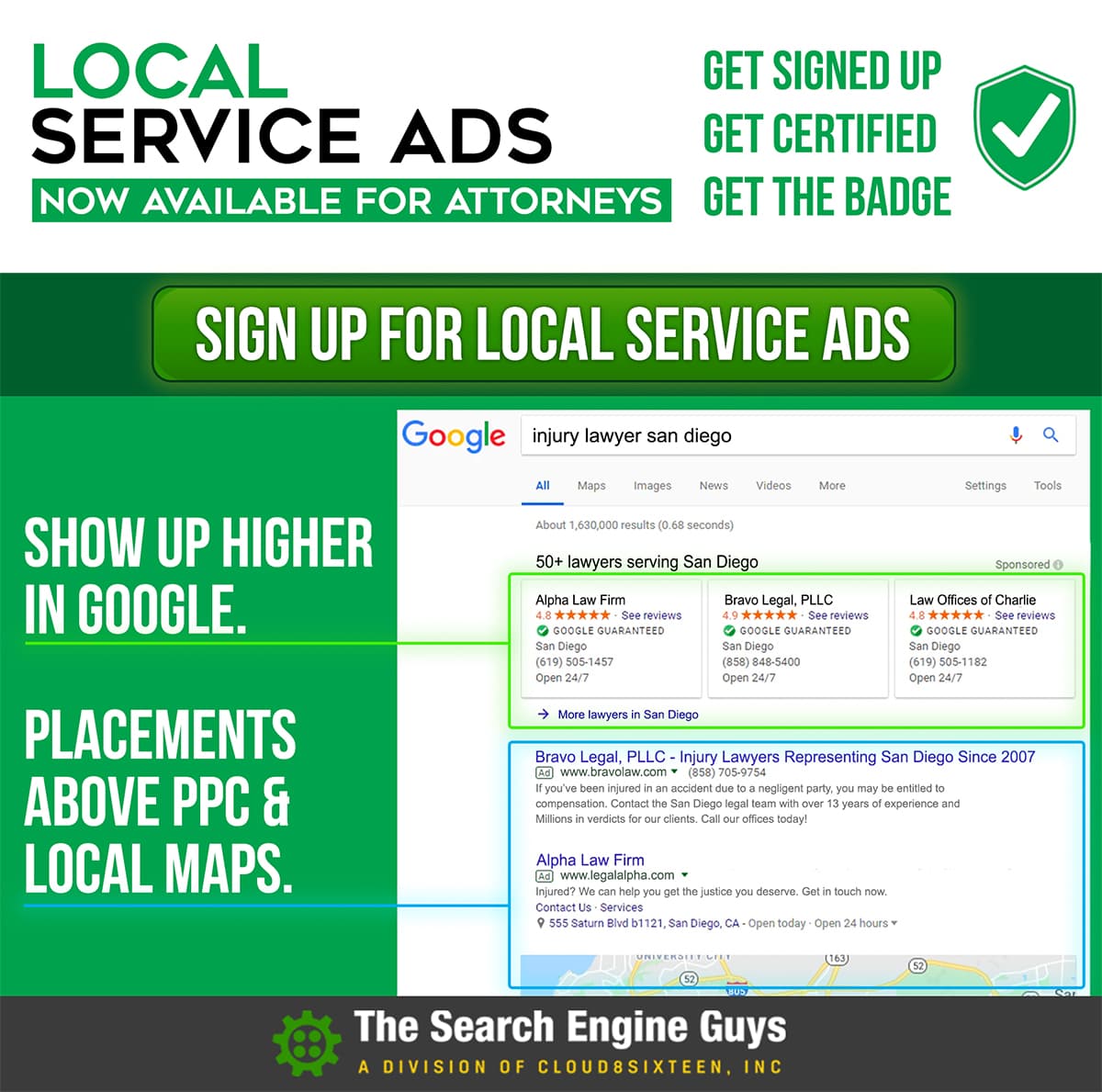 Google Service Ad Flyer